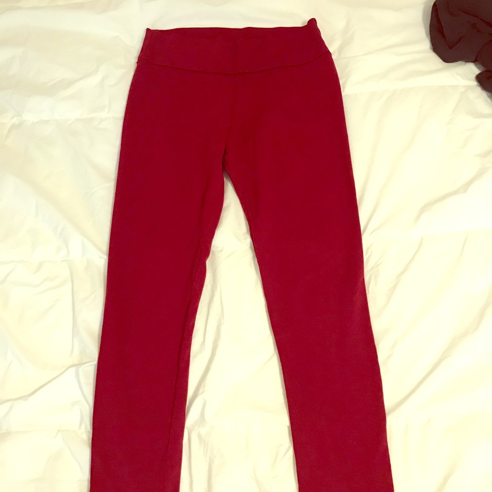 Dark Red Leggings
